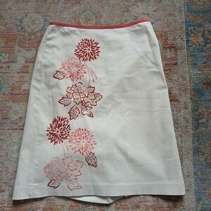 LOFT Y2k Floral Skirt